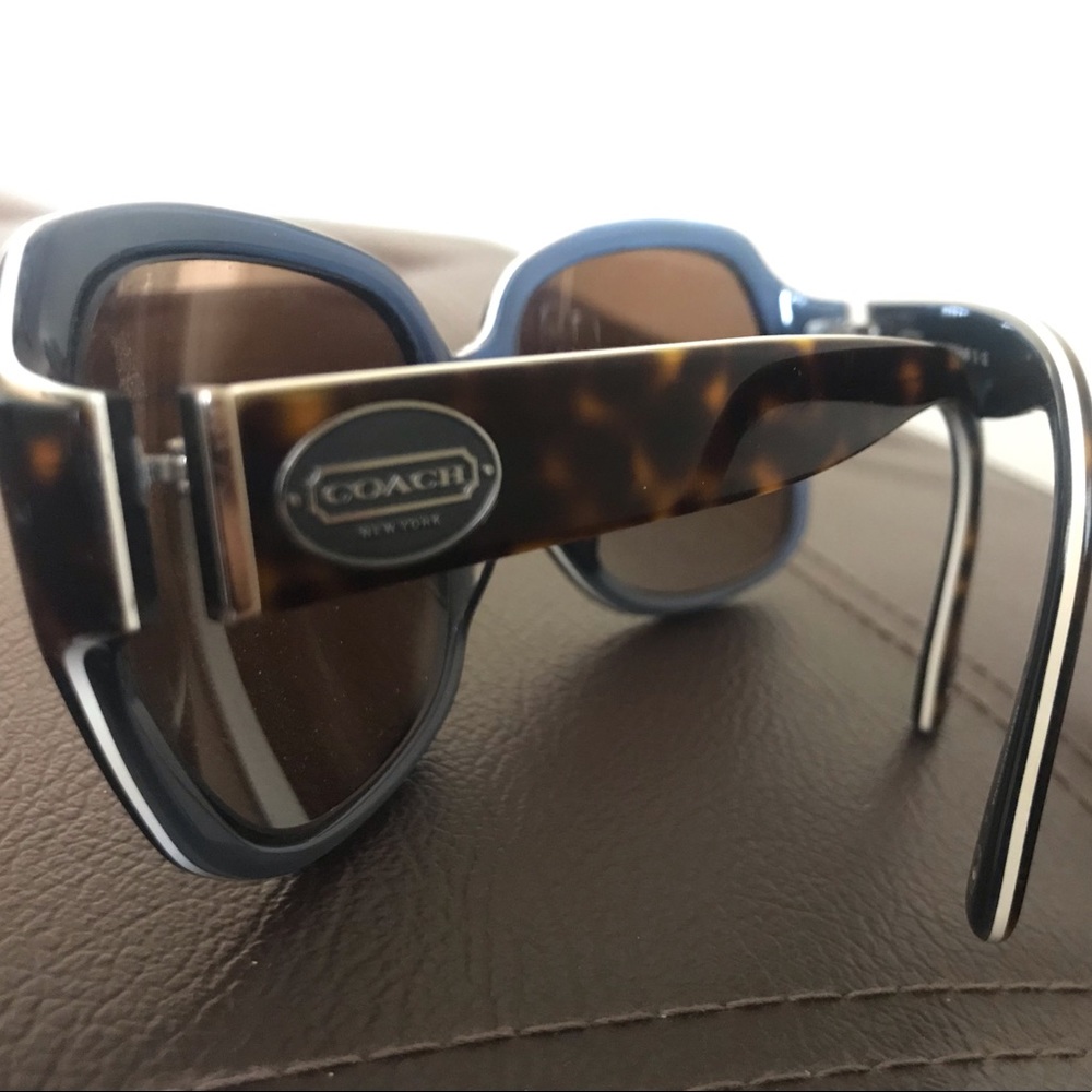 Brown Coach Bridgette Sunglasses